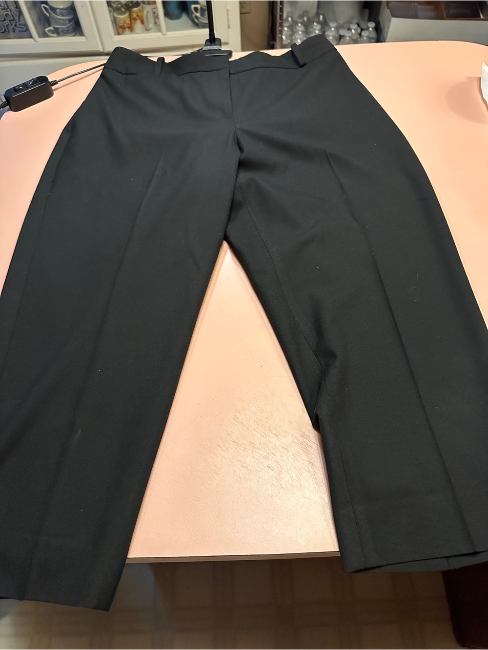 Classic Black Womens Dress Pants - Curvy Fit